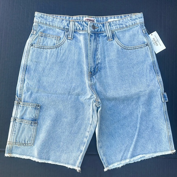 New GUESS Go Hawkins Carpenter Shorts SZ 30/31 available - Picture 2 of 11